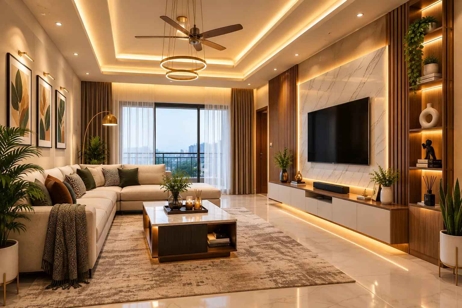 Modern TV Unit & Furniture Design in Kolkata | Agnimitra Interior Design