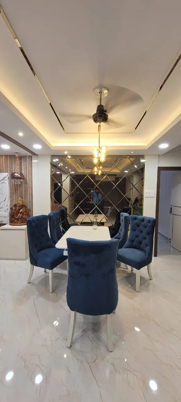 Stylish home renovation in Kolkata featuring functional layouts, elegant finishes and personalised interior design by Agnimitra Interior Design.