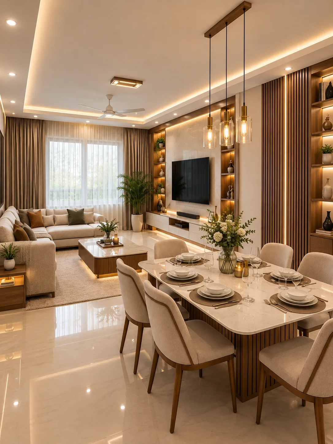 Modern Home Interior Design in Rajarhat