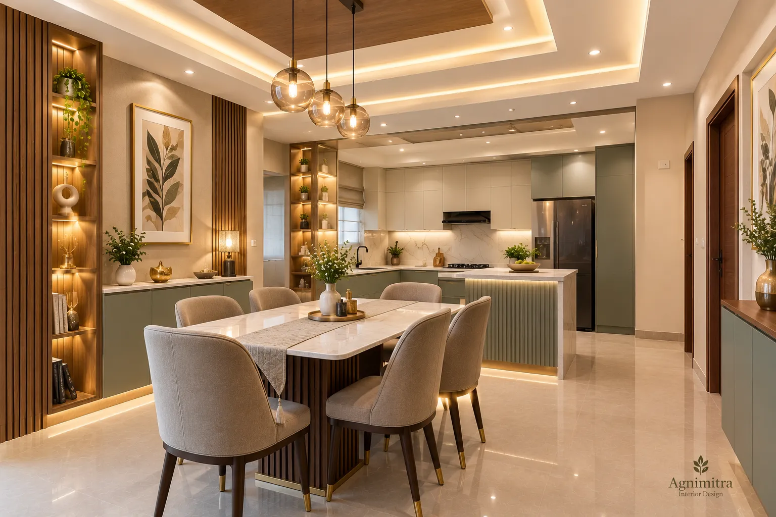 Living Space Interior Design in Diamond Harbour  Agnimitra Interior Design