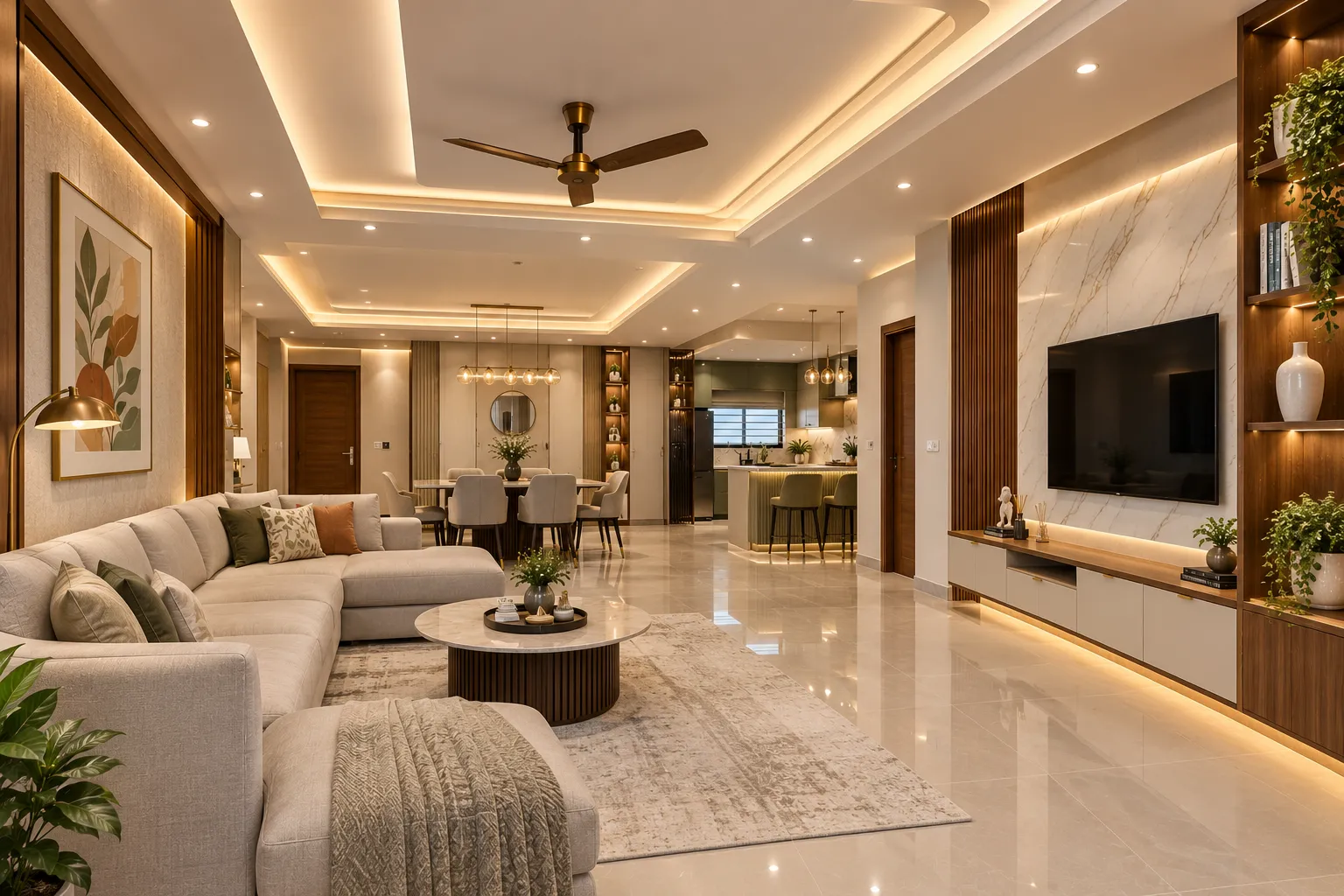 Elegant Bedroom Interior Design in Diamond Harbour  Agnimitra Interior Design