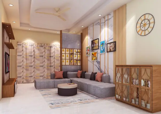 Living & Dining — Agnimitra Interior Design